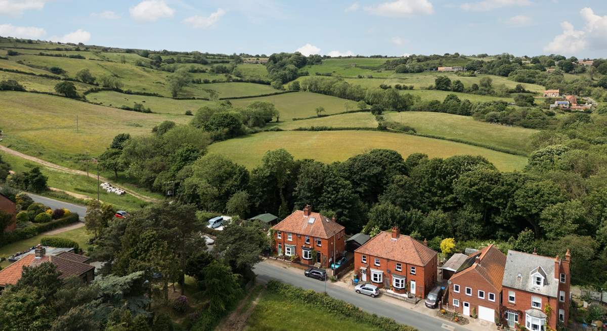 Briar Lea is set in the rolling hills close to the seaside villages of Robin Hood's Bay and Whitby.