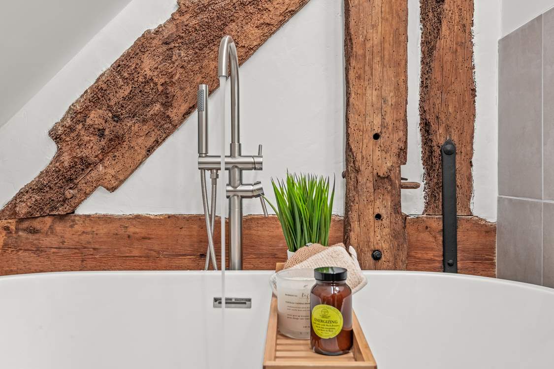 Get the bubble bath poured and relax.