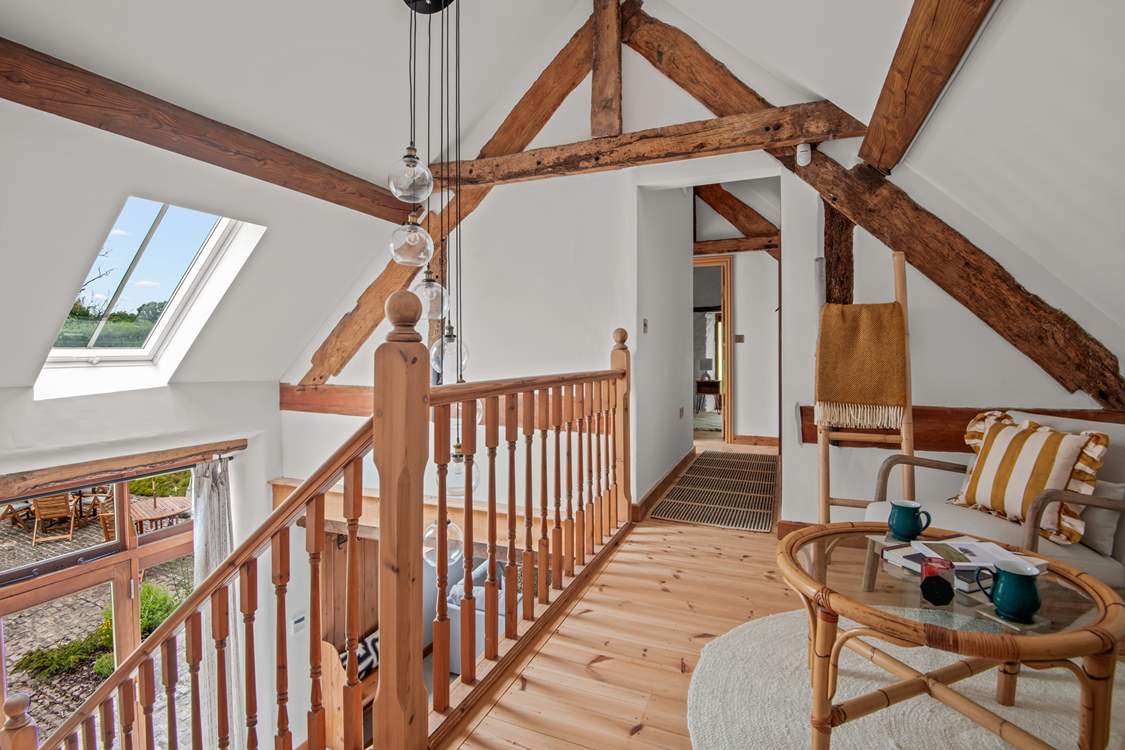 Venturing upstairs to the first floor bedroom area.