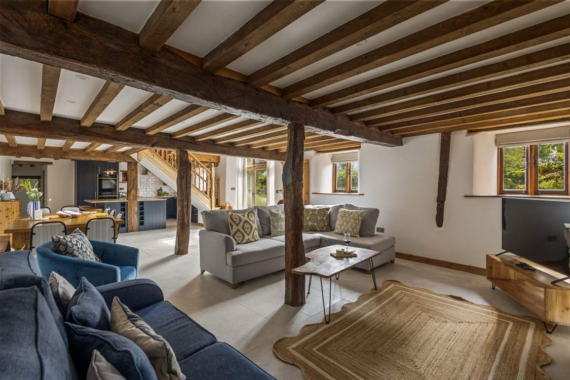 Looking back to the kitchen and hallway, which leads to Bedroom 1 and the utility-room and wet-room beyond.