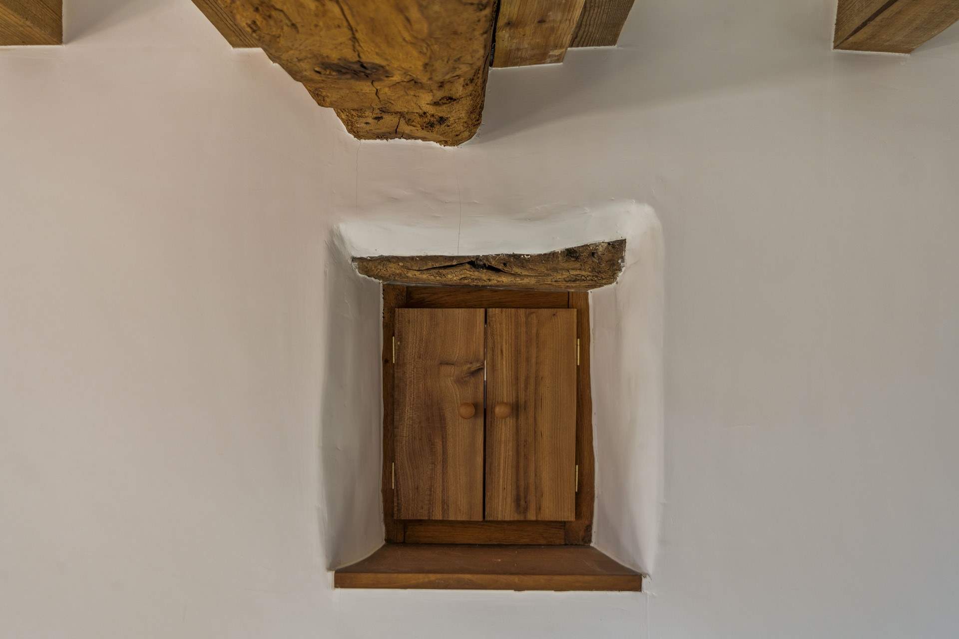 The barn has some lovely original features.