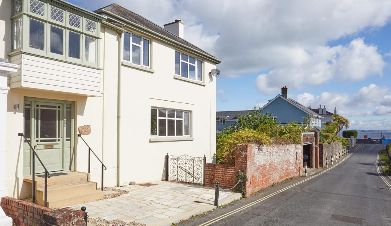 Pucks Oak is just a short distance from the seafront at Seaview.