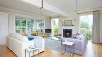 The light and airy living space awaits and in the cooler months curl up in front of the fire.