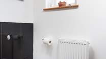 The downstairs cloakroom.