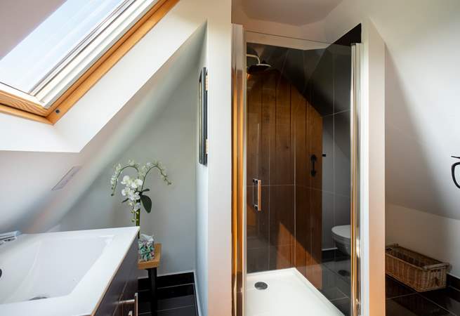 Start the day with a refreshing shower.