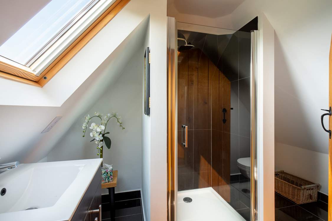 Start the day with a refreshing shower.