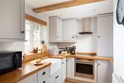 Cook up some holiday meals in this lovely country kitchen.