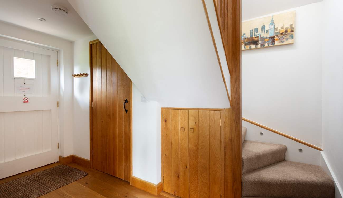 A welcoming hallway.