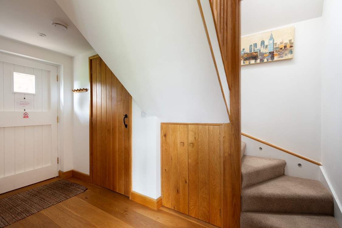 A welcoming hallway.