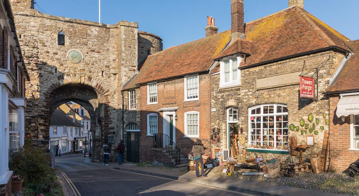 Visit the medieval town of Rye which has some lovely antique shops, pubs and restaurants.