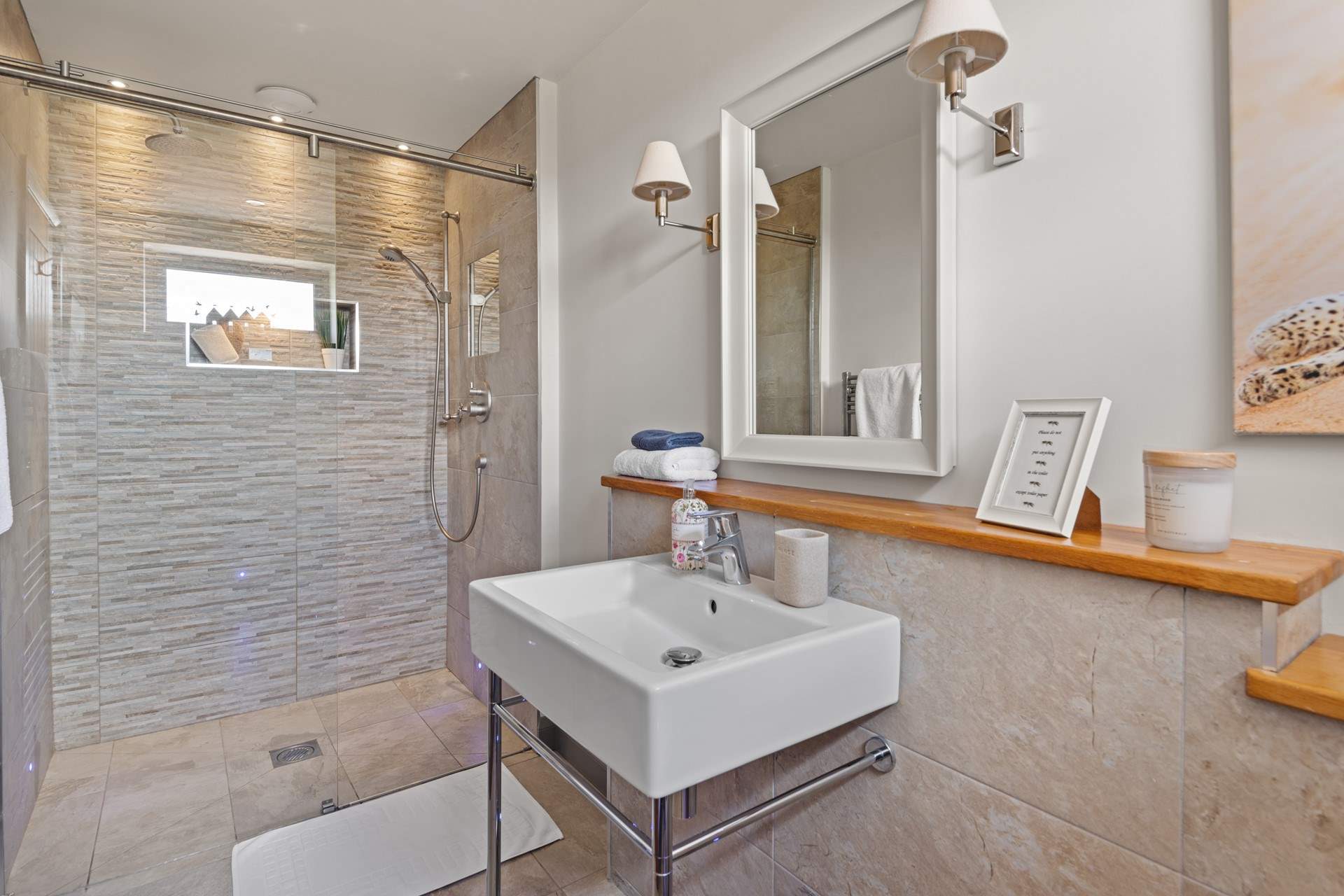 En suite shower-room to bedroom 1.