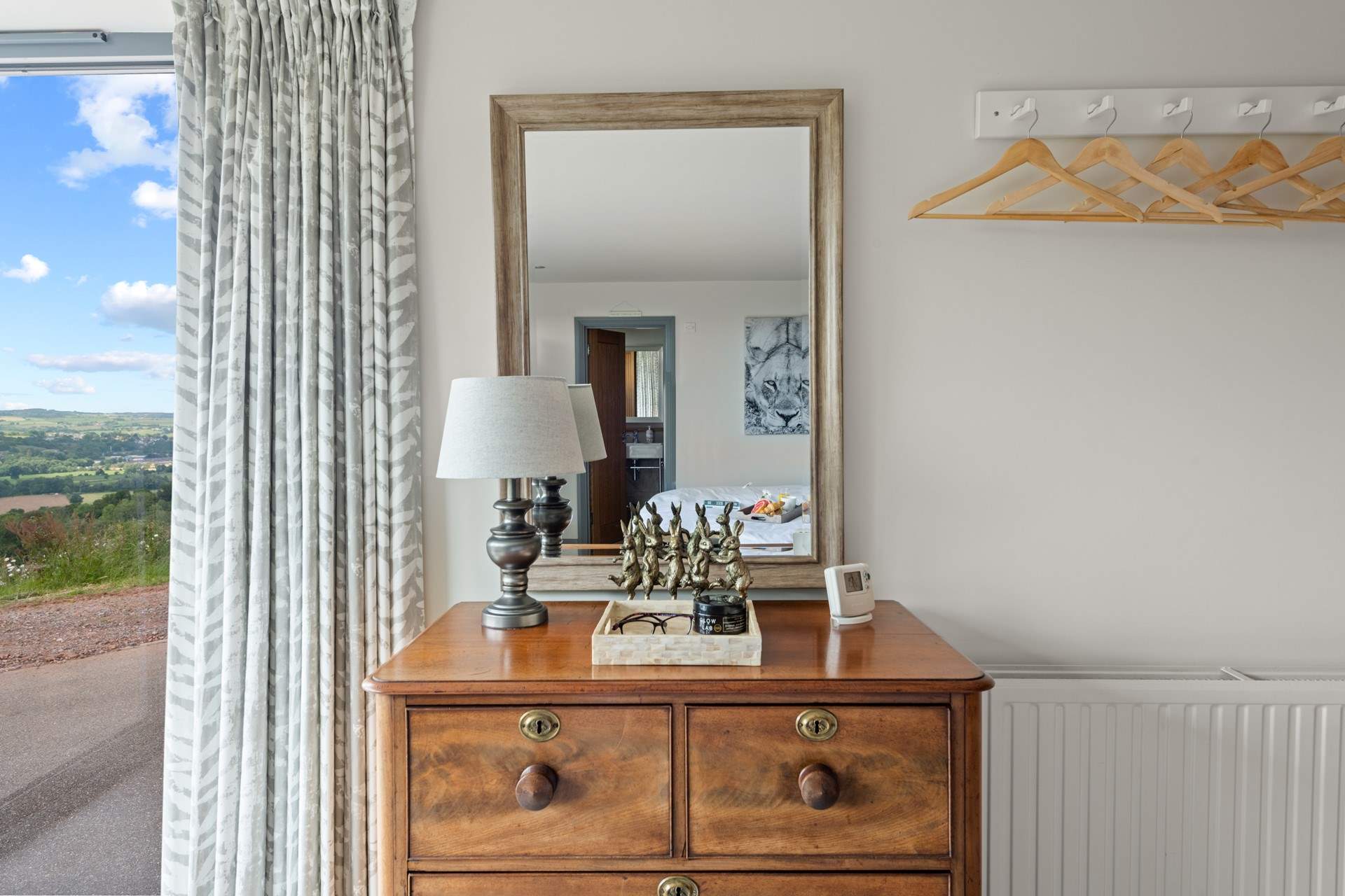 Beautiful touches can be found throughout this beautiful retreat.