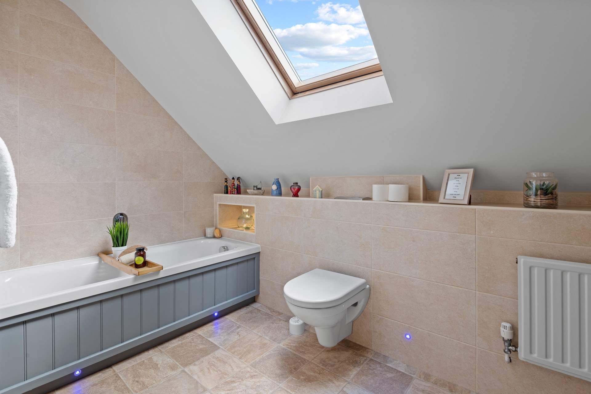 Bedroom 2 has an en suite bathroom.