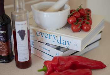 The kitchen has everything you need to whip up a feast.