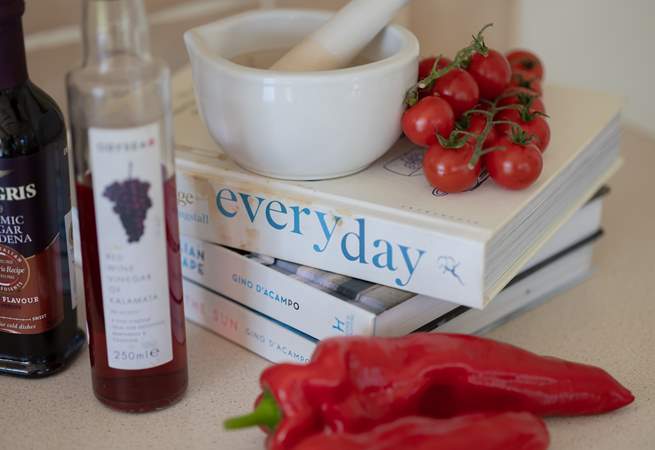 The kitchen has everything you need to whip up a feast.