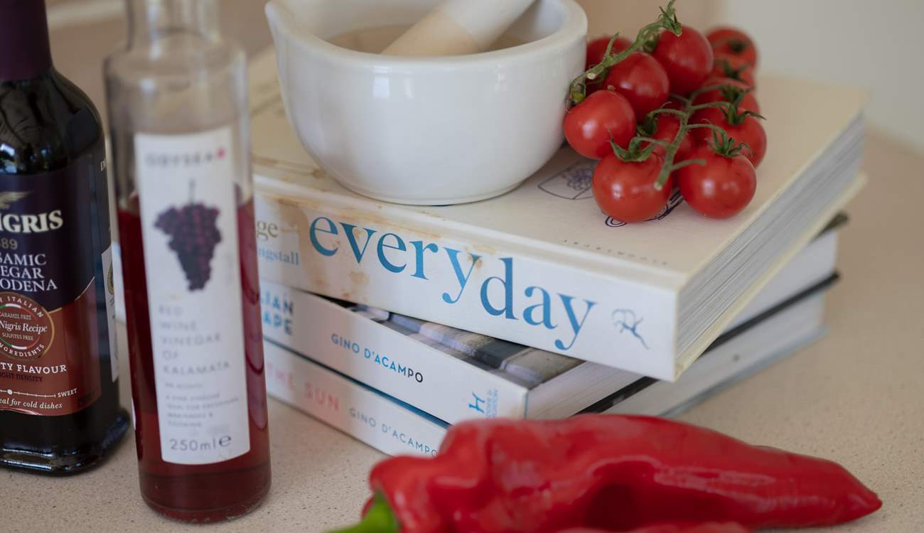 The kitchen has everything you need to whip up a feast.