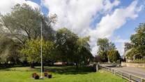 Muston village green.