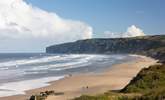 The cliffs toward Bempton where there is a RSPB site. Watch out for Puffins. - Thumbnail Image