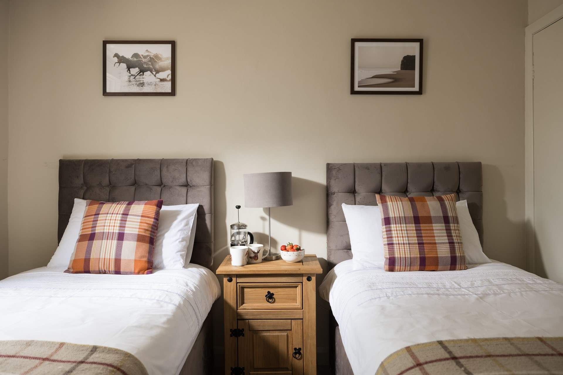 See the sun stream in.