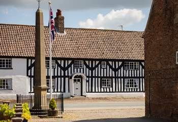 Lots of historic buildings grace the village.