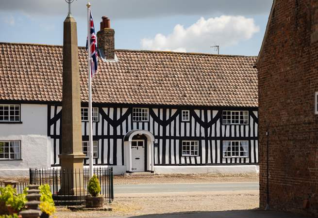 Lots of historic buildings grace the village.