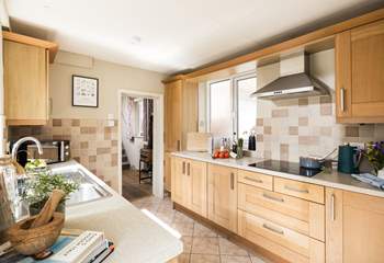 The kitchen has everything you need for whipping up a tasty feast.