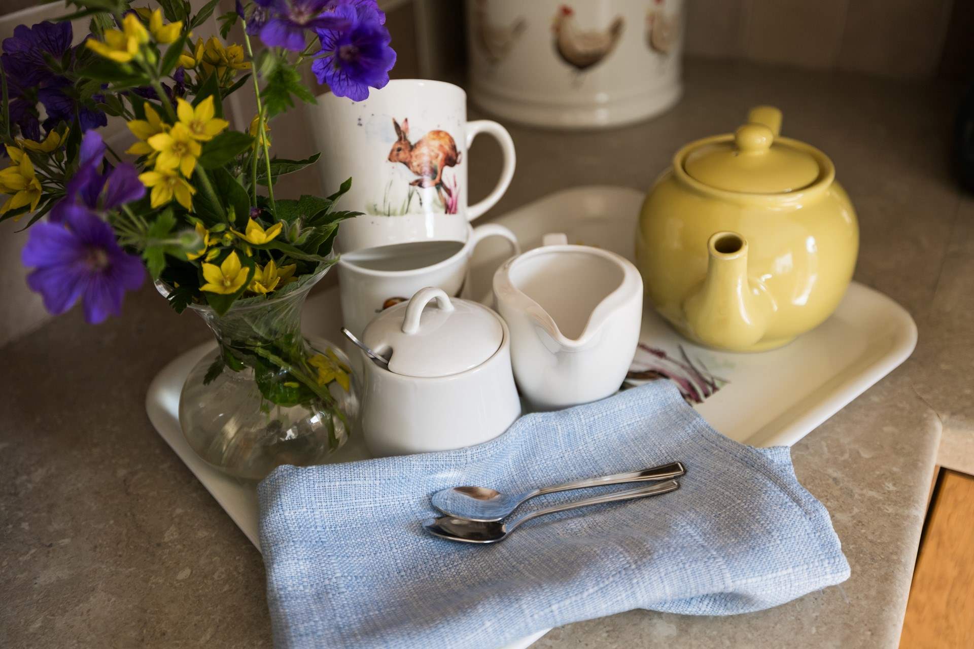 The Old Post Office has some pretty pottery.