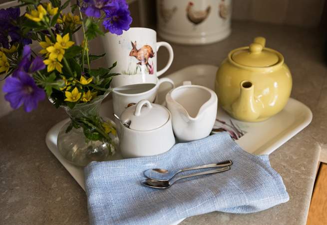 The Old Post Office has some pretty pottery.