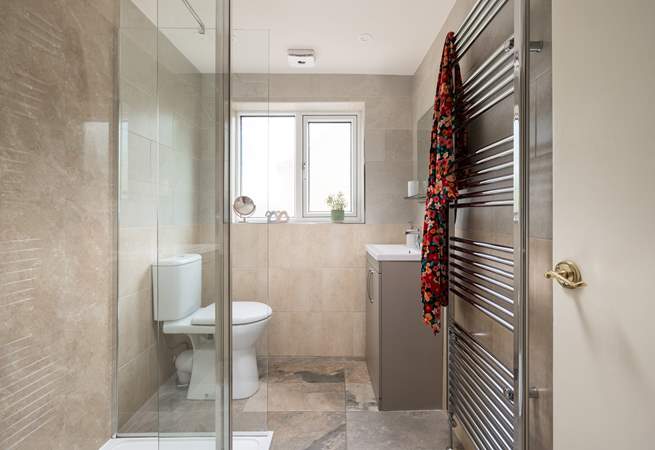 Enjoy a long hot shower before retiring to a cosy bed.
