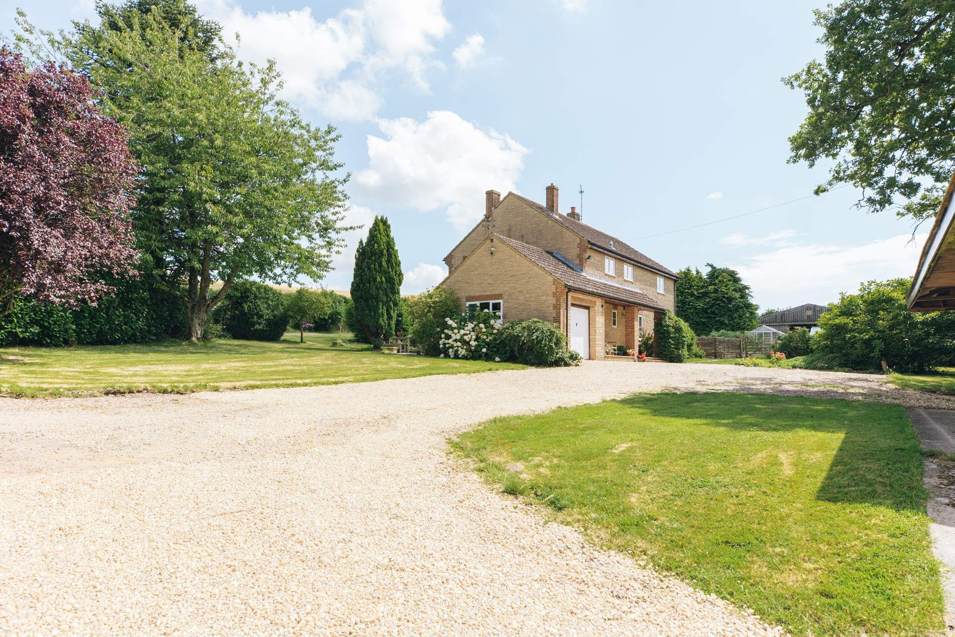 Freshfields is in a very private, secluded spot.