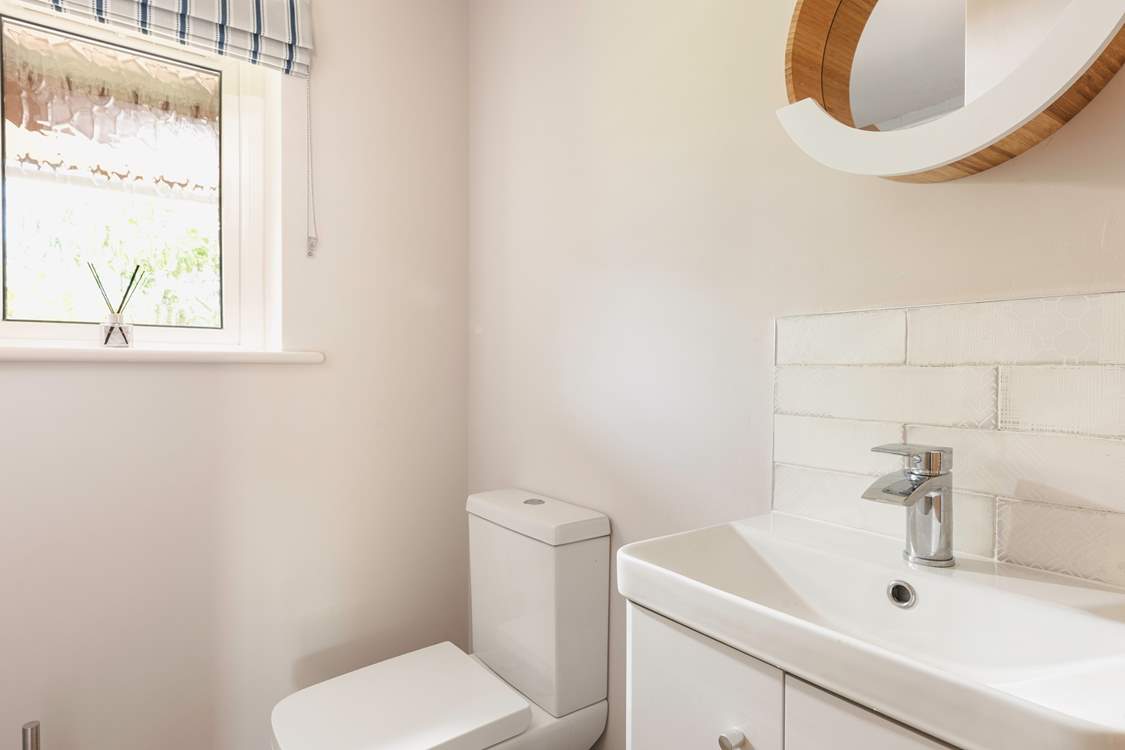 On the ground floor there is a handy WC and shower.