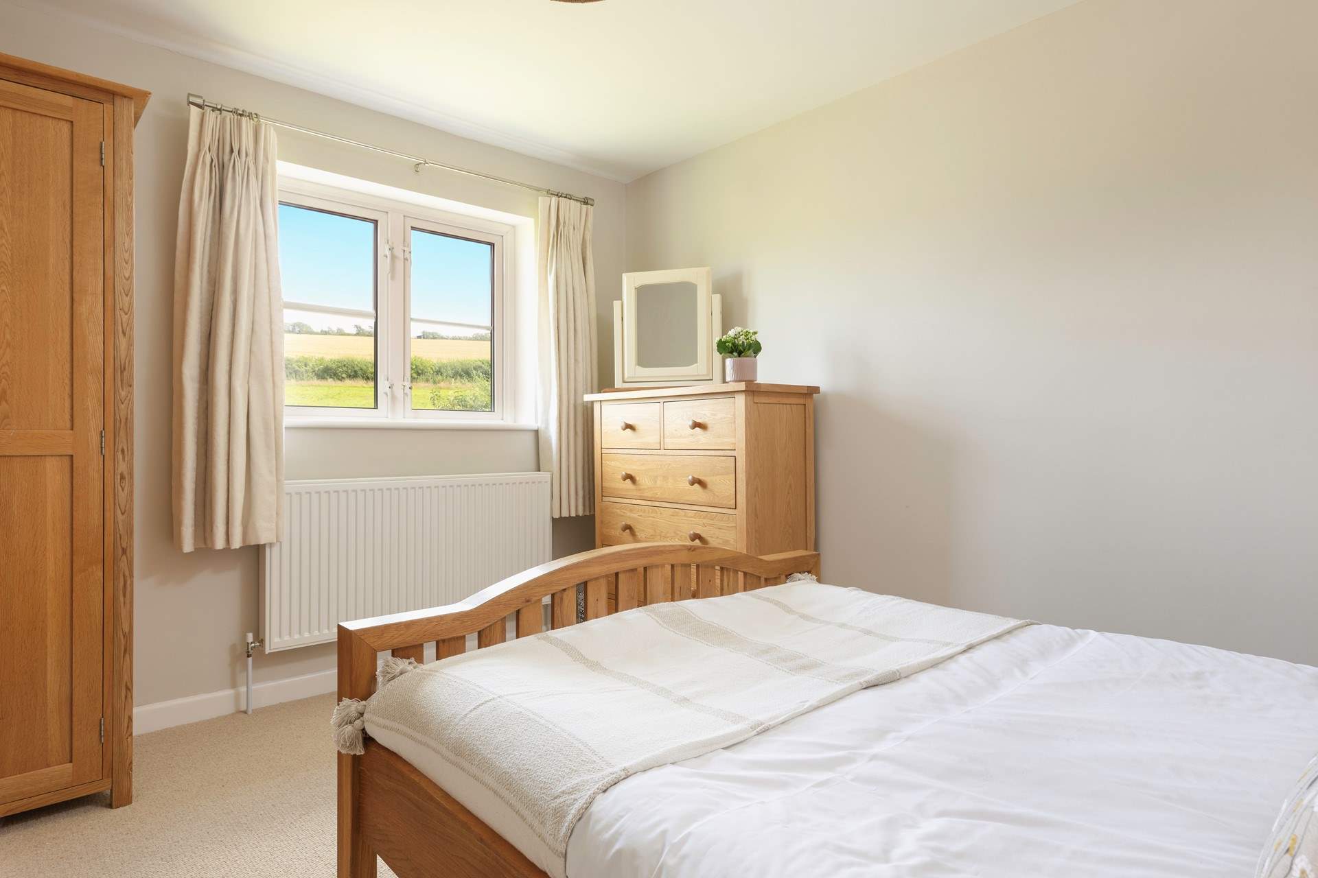 Coffee in bed admiring the view?