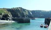 Visit Mullion Cove to see the island that is a bird sanctuary, just off shore. - Thumbnail Image