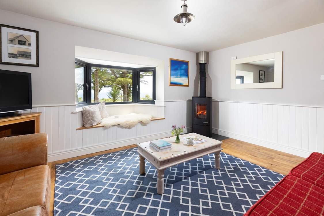 Enjoy the cosy wood-burner in the cooler evenings.