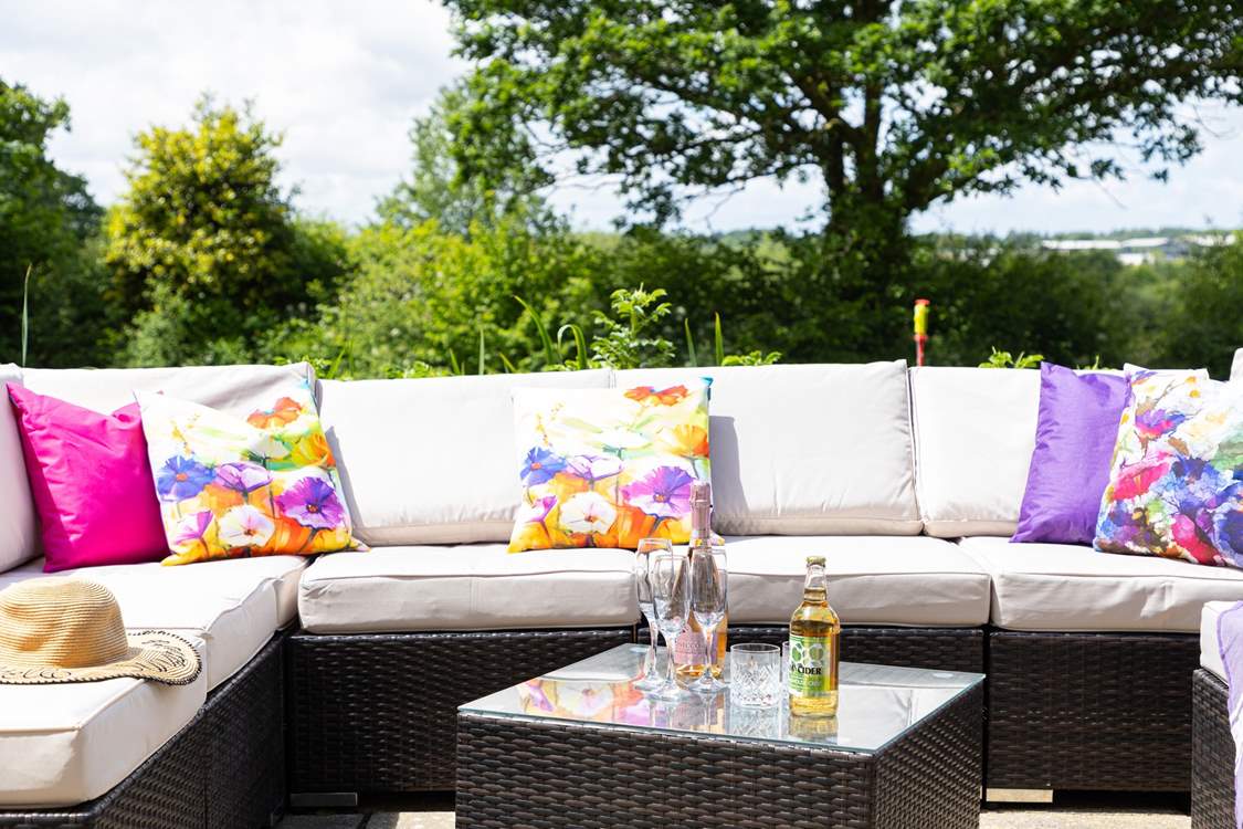 Enjoy the Devon rays and the peaceful setting of Hope House.