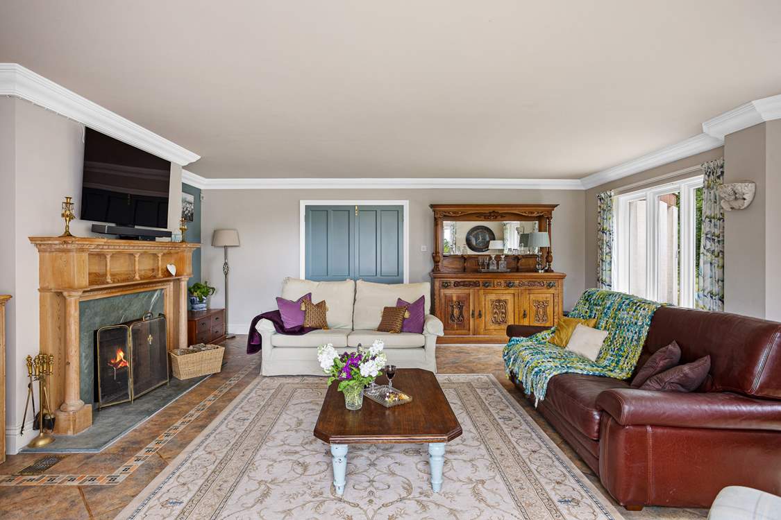 When those weary legs need a place to rest then snuggle into a sofa, light the wood-burner and escape into a film.