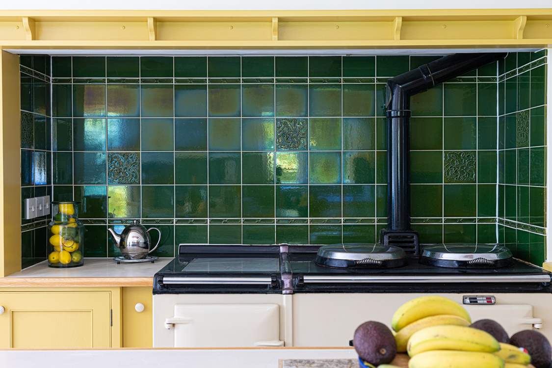 The Aga is operational for set periods during the year.