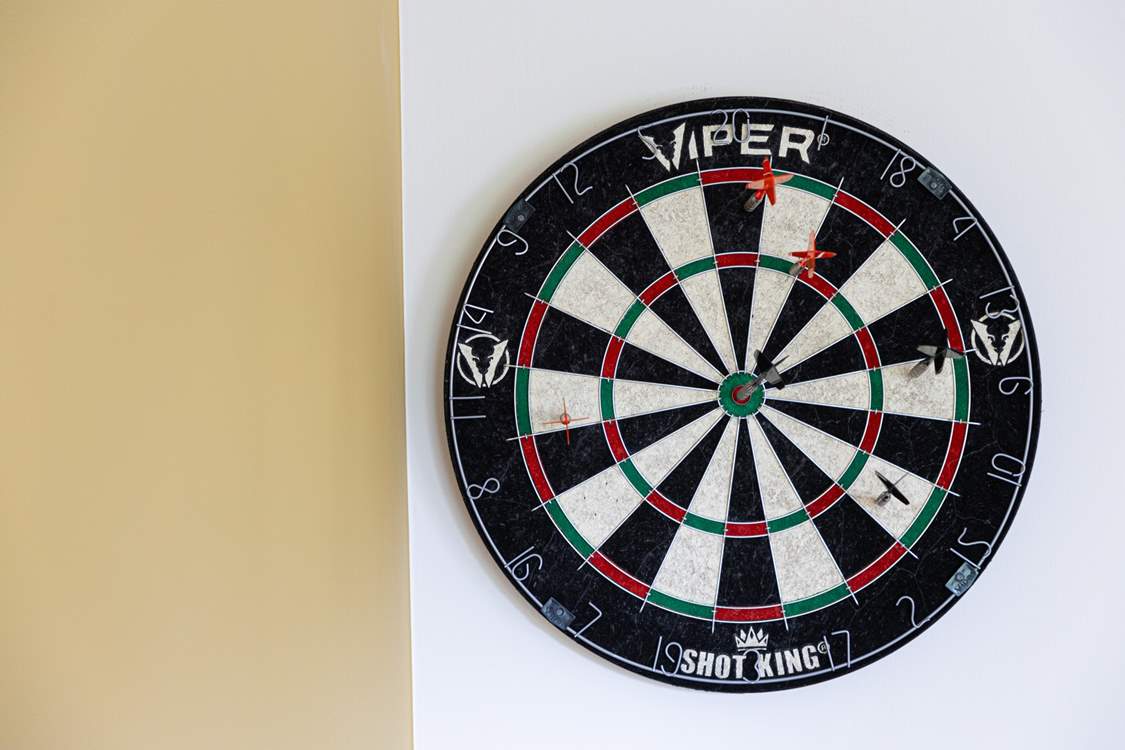 A family favourite has to be darts.