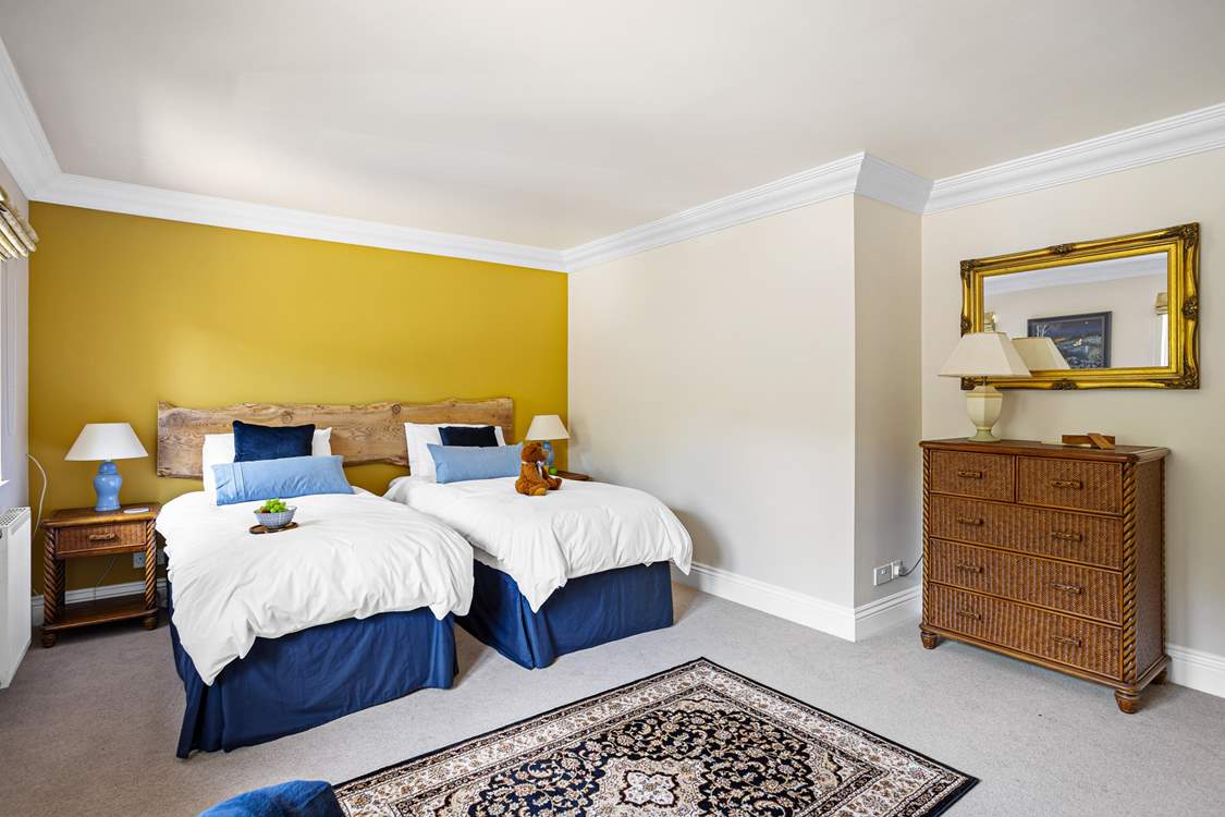 Twin beds or a super-king double, the choice is yours.