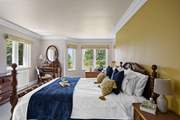 In this beautiful bedroom you are sure to enjoy a restful night's sleep.