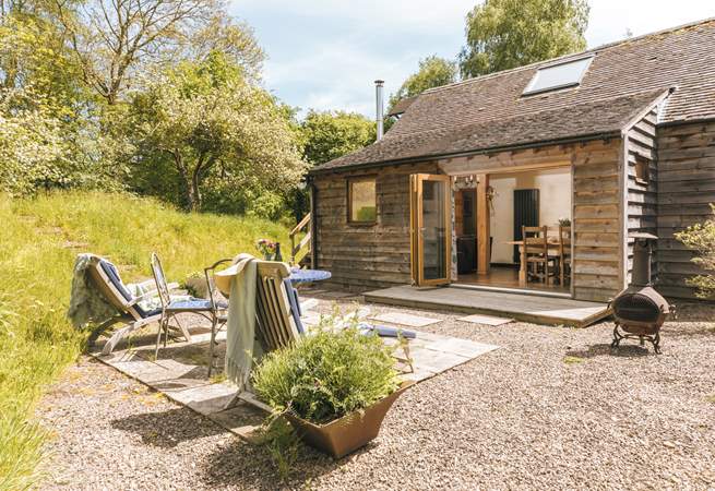 Just the perfect spot to relax in a beautifully secluded private garden area.