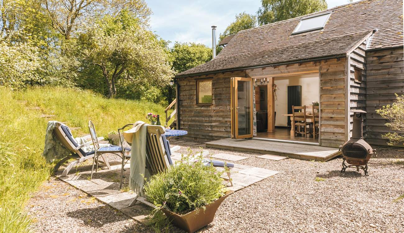 Just the perfect spot to relax in a beautifully secluded private garden area.