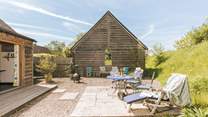 There is plenty of quality garden furniture to chill out and enjoy the fresh country air.