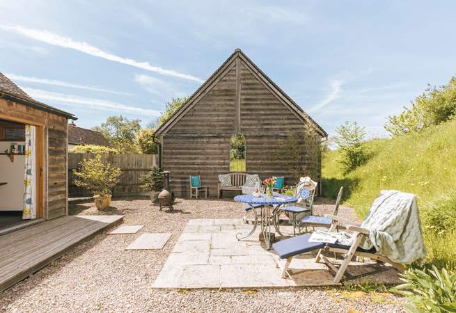 There is plenty of quality garden furniture to chill out and enjoy the fresh country air.