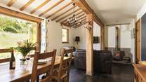 Relax with your loved ones in this welcoming open plan living and dining area.