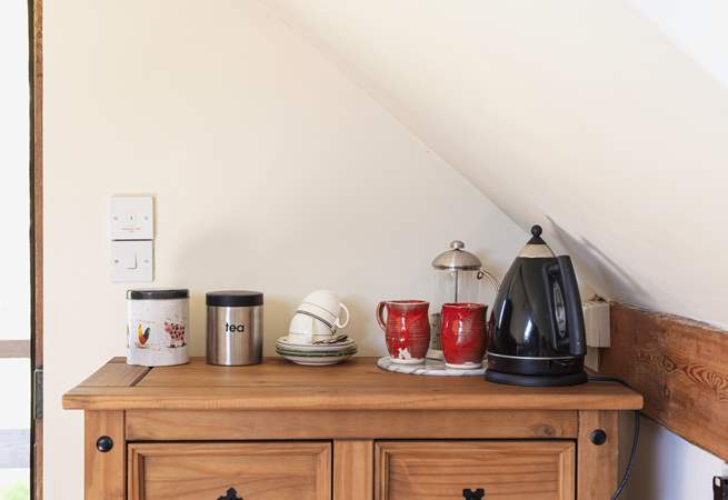 There are also tea and coffee making facilities so you can really enjoy your privacy and home comforts without having to leave the room.