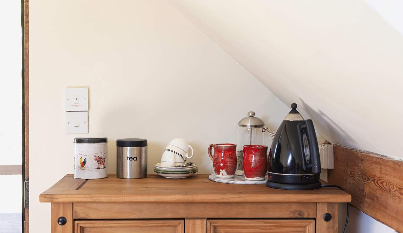 There are also tea and coffee making facilities so you can really enjoy your privacy and home comforts without having to leave the room.