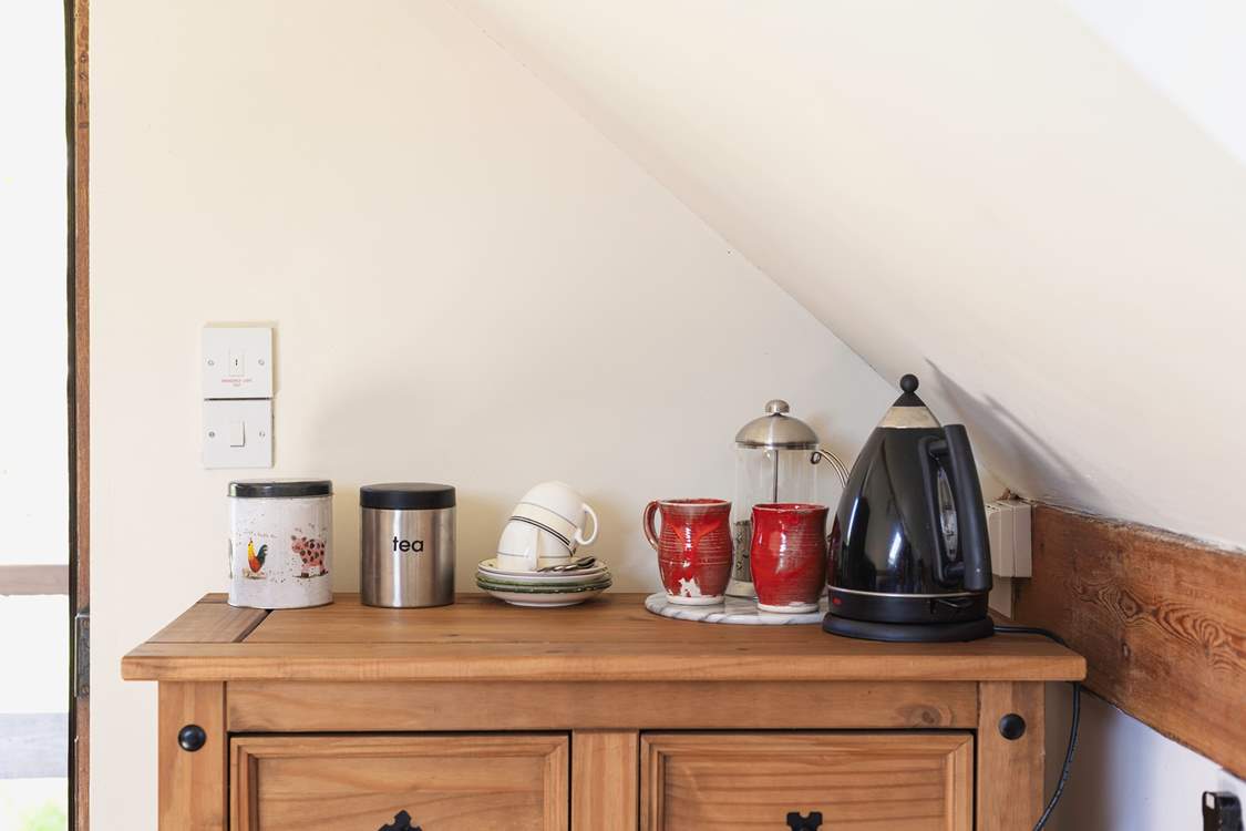There are also tea and coffee making facilities so you can really enjoy your privacy and home comforts without having to leave the room.