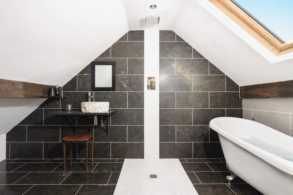 The monochrome theme continues with high end finishings and modern style.