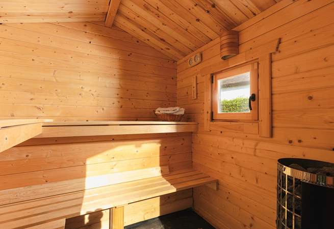 And....unwind...relax those muscles after a day exploring the countryside.